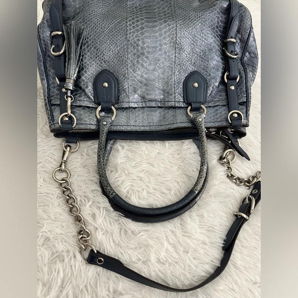 Coach 17551 Exotic Embossed Python Leather Sierra...